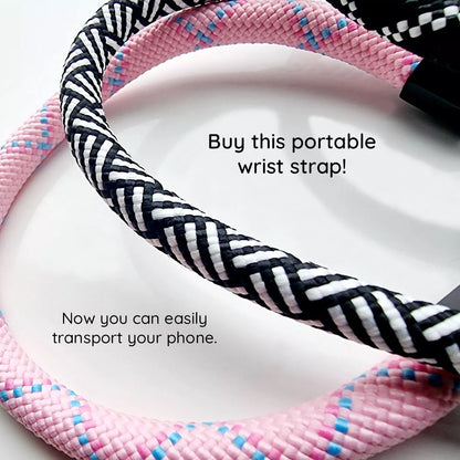 Šnúra na telefón Techsuit RWS2-03, Čierna