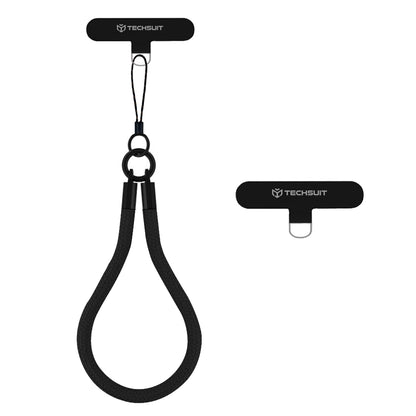 Šnúra na telefón Techsuit RWS2-03, Čierna