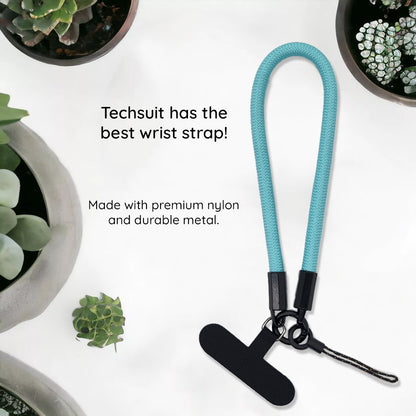 Šnúrka na telefón Techsuit RWS2-07, Sivá