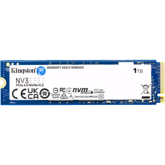 Solid State Drive (SSD) Kingston NV3, 1TB, NVMe M.2 2280, PCIe SNV3S/1000G-SSD