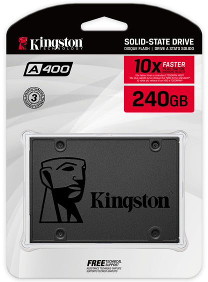 Solid State Drive (SSD) Kingston A400, 240GB, 2,5 palca, SATA III SA400S37/240G