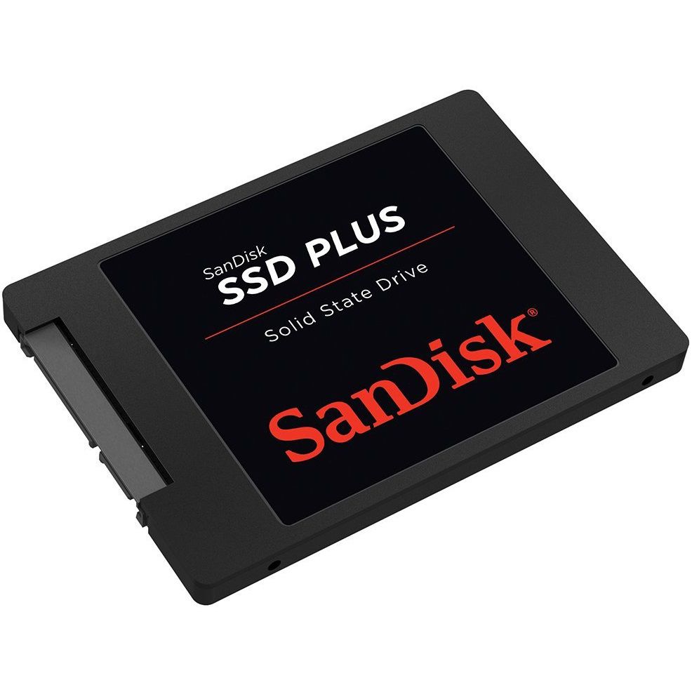 Pevný disk (SSD) SanDisk Plus, 240GB, 2,5 palca, SATA III SDSSDA-240G-G26