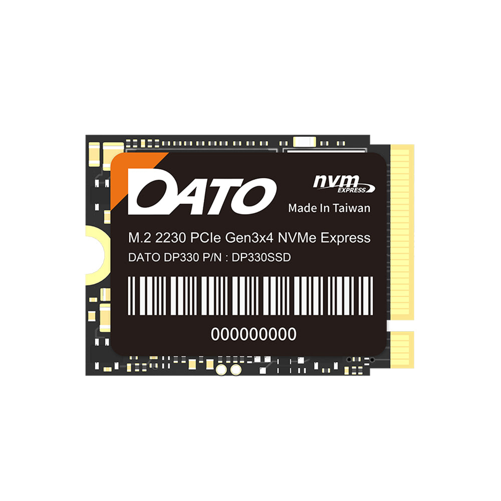 Solid State Drive (SSD) Dato DP330, NVME M.2 2230, PCIE Gen3x4, 2TB, Čierny DP330SSD-2TB