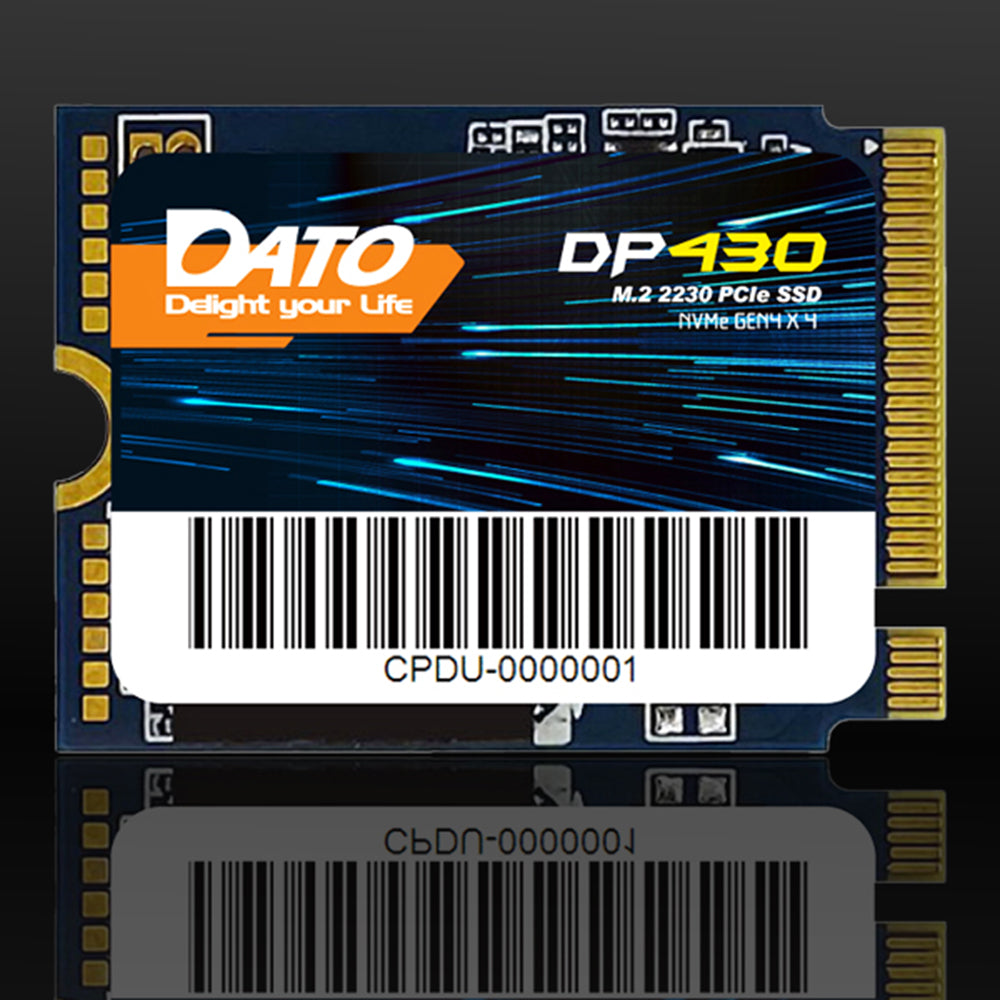 Solid State Drive (SSD) Dato DP430, NVME M.2 2230, PCIE Gen4x4, 1TB, Čierny DP430SSD-1TB