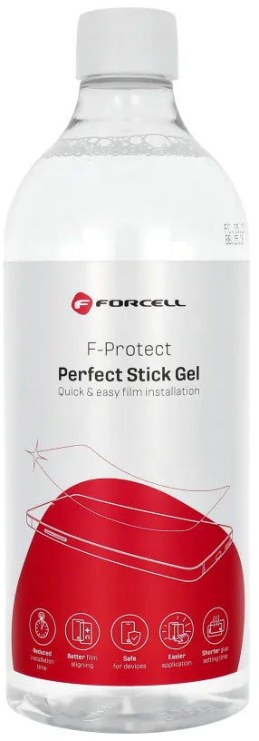 Gél Forcell Perfect Stick na aplikáciu ochranných fólií z plastu / silikónu, 1l