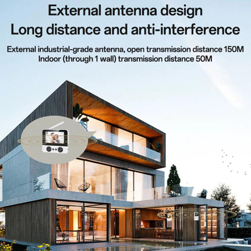 Zvonček Yesido KM27, Wi-Fi, 2K, Biela