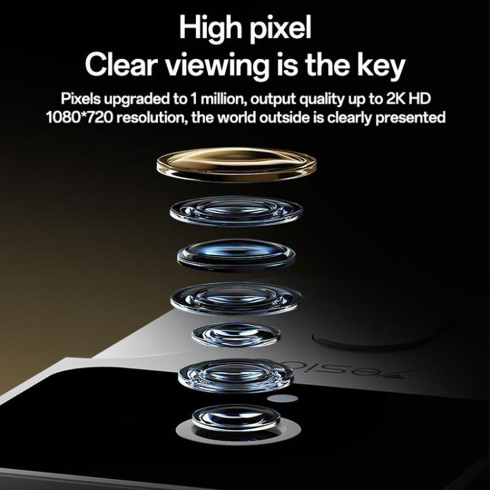 Zvonček Yesido KM27, Wi-Fi, 2K, Biela