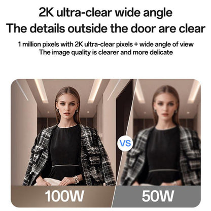 Zvonček Yesido KM27, Wi-Fi, 2K, Biela