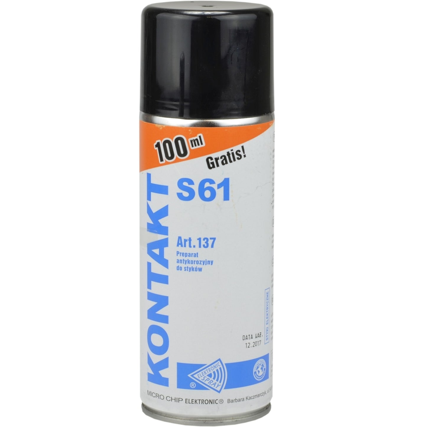 Čistiaci sprej Elektronic Spray Kontakt S61, 400ml ART. 137