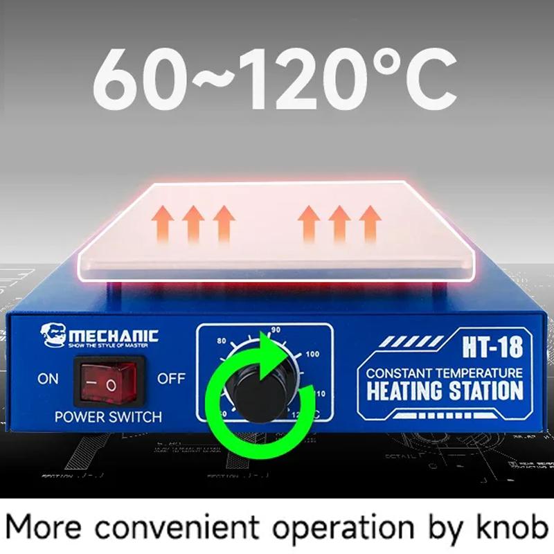 Stanica na oddelenie displeja dotykového mechanizmu HT-18