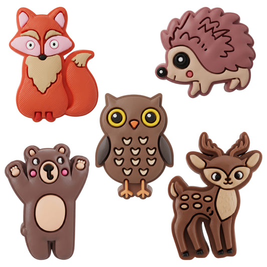 3D OEM Forest nálepka na obal na telefón / tablet, sada 5 kusov, viacfarebná