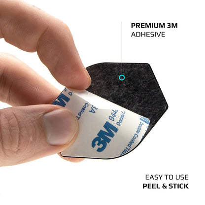 Nálepka Metal Fixed 3in1, Čierna