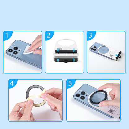 Sticker Metalic Joyroom M3, Sada 2 kusy, Ružová