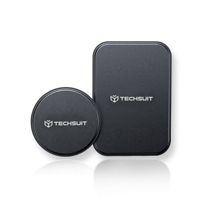 Nálepka Metalická Techsuit MP02 2v1, Čierna