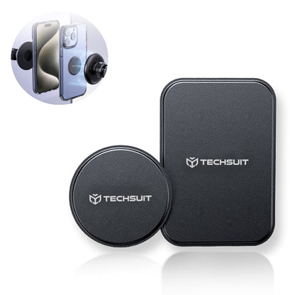 Nálepka Metalická Techsuit MP02 2v1, Čierna