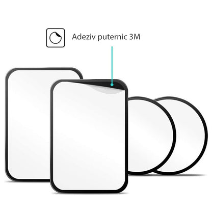 Nálepka Metalická Techsuit MP02 2v1, Čierna