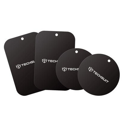 Nálepka Metalická Techsuit MP04 4v1, Čierna