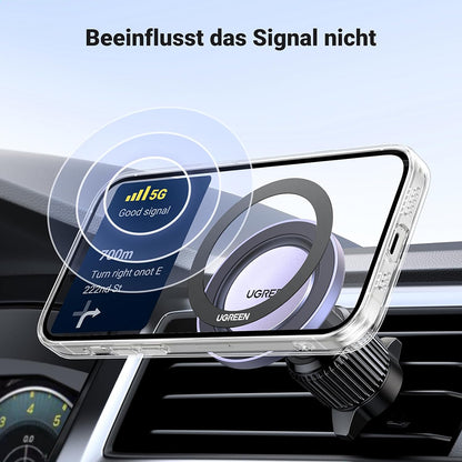 Kovová nálepka UGREEN LP428 (25766), Sada 2 kusy, Čierna