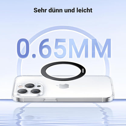 Kovová nálepka UGREEN LP428 (25766), Sada 2 kusy, Čierna