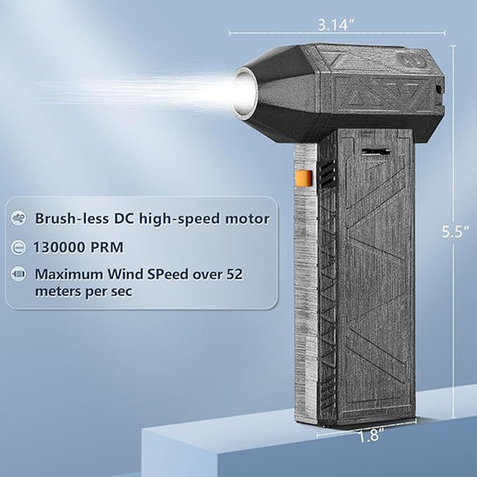 Vzduchová fúkačka Techsuit YY01, 120W, čierna