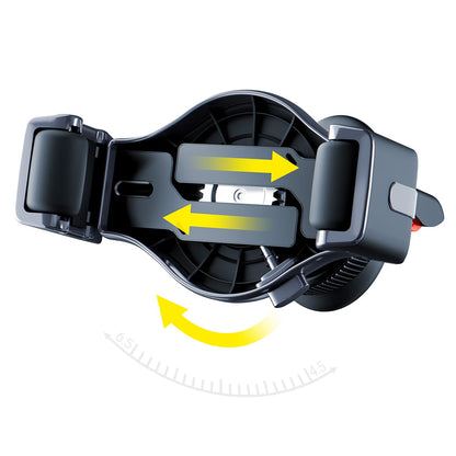 Auto držiak 3MK Memo Hug, 4.5inch - 6.7inch, Čierny