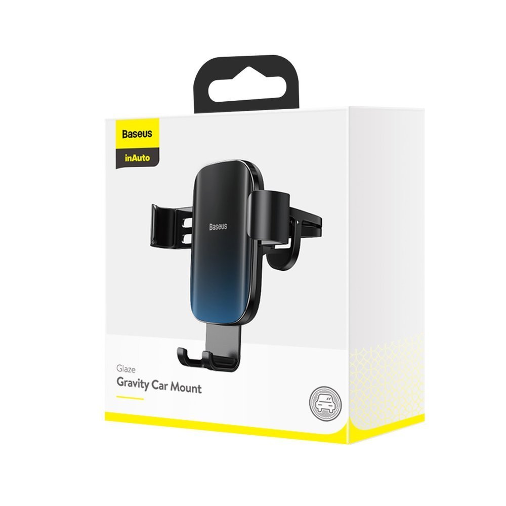 Baseus Glaze Gravity Car Mount, 4,7" - 6,5", čierny SUYL-LG01