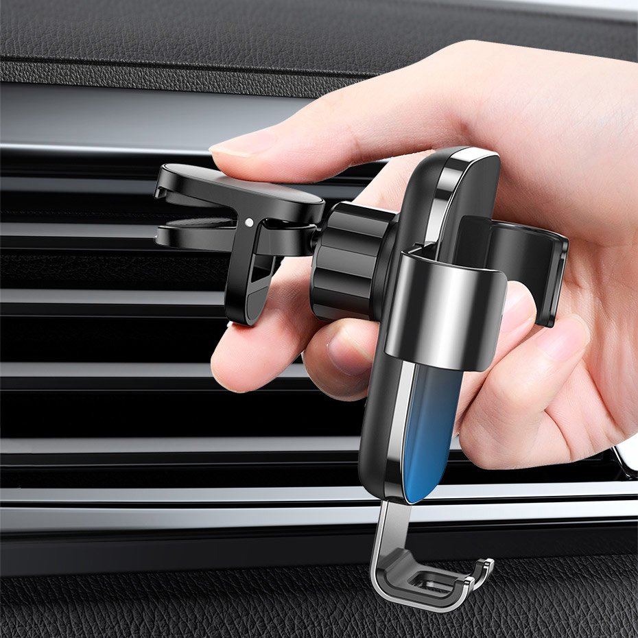 Baseus Glaze Gravity Car Mount, 4,7" - 6,5", čierny SUYL-LG01