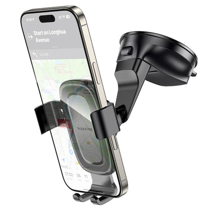 Auto držiak Borofone BH130 Follower Gravity, 6.1inch - 7inch, Čierny