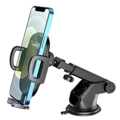 BH53 Windy Borofone držiak do auta, 4,5 palca - 6,7 palca, čierny 