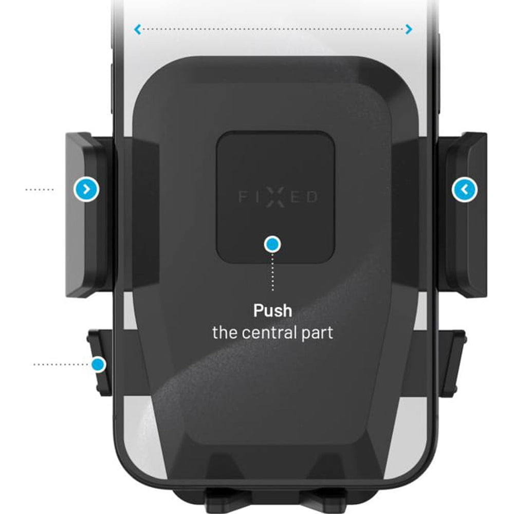 Auto držiak Fixed Iconiq Mirror, Univerzálny, Čierny