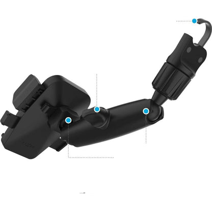 Auto držiak Fixed Iconiq Mirror, Univerzálny, Čierny