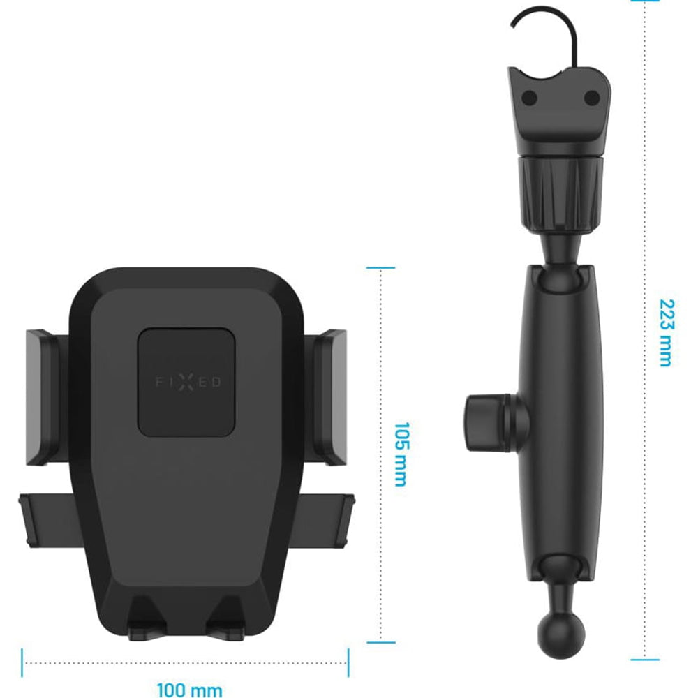 Auto držiak Fixed Iconiq Mirror, Univerzálny, Čierny