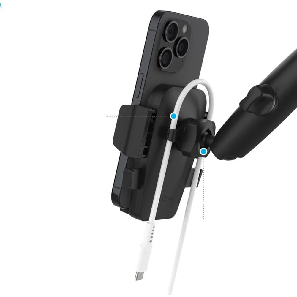 Auto držiak Fixed Iconiq Mirror, Univerzálny, Čierny