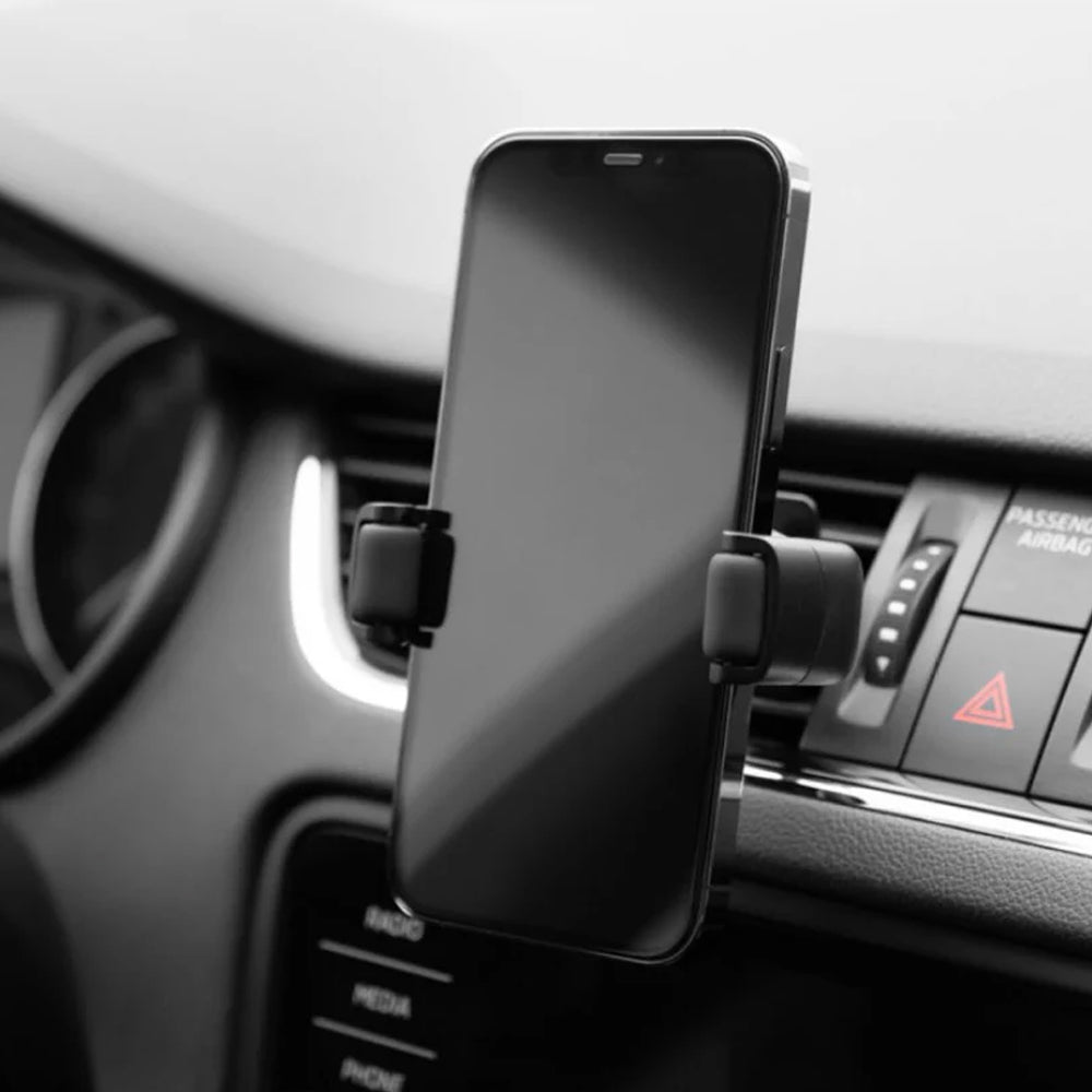 Auto držiak Fixed Roll 2 Vent, Univerzálny, Čierny