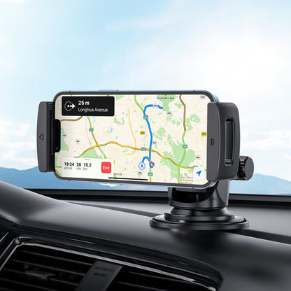 Auto držiak HOCO CA120 na telefón / tablet, 4,7 palca - 10,5 palca, čierny