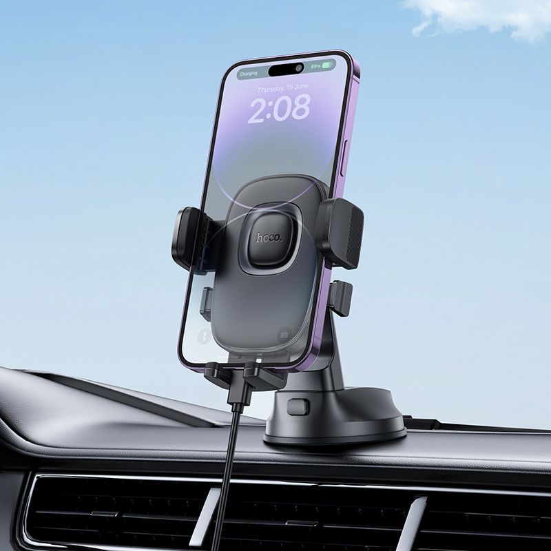 Auto držiak HOCO H76, Univerzálny, Čierny