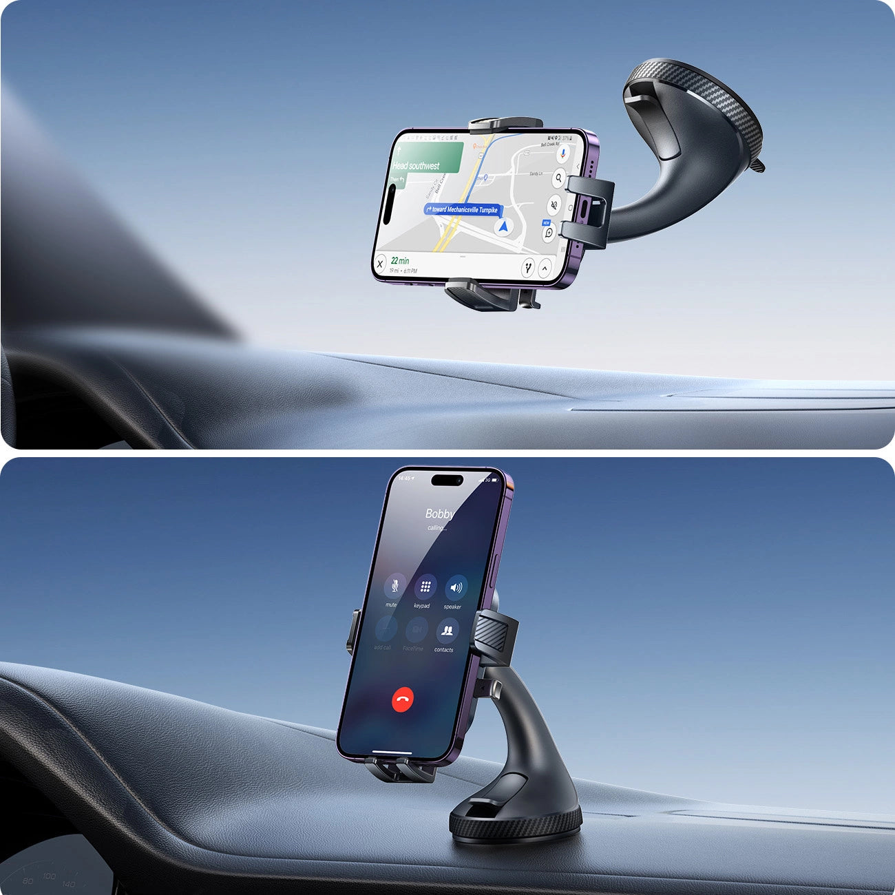 Auto držiak Joyroom JR-OK6 Dash, 4.7inch - 6.8inch, Čierny