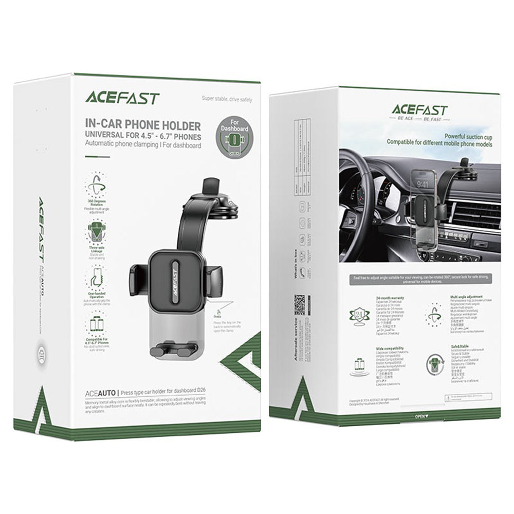 Acefast D26 Universal Car Holder, Black