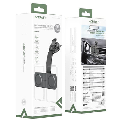Magnetický auto držiak Acefast D60, Univerzálny, Čierny