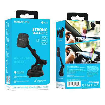 Magnetický držiak do auta Borofone BH21 Vanda, univerzálny, čierny