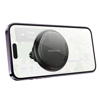 Magnetický Auto Držiak Borofone BH135 Parker, Univerzálny, Čierny