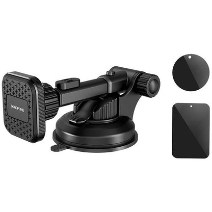 Magnetický držiak do auta Borofone BH21 Vanda, univerzálny, čierny