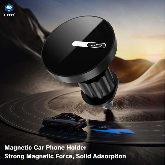 Magnetický Auto Držiak Lito LT-W05, Univerzálny, Čierny