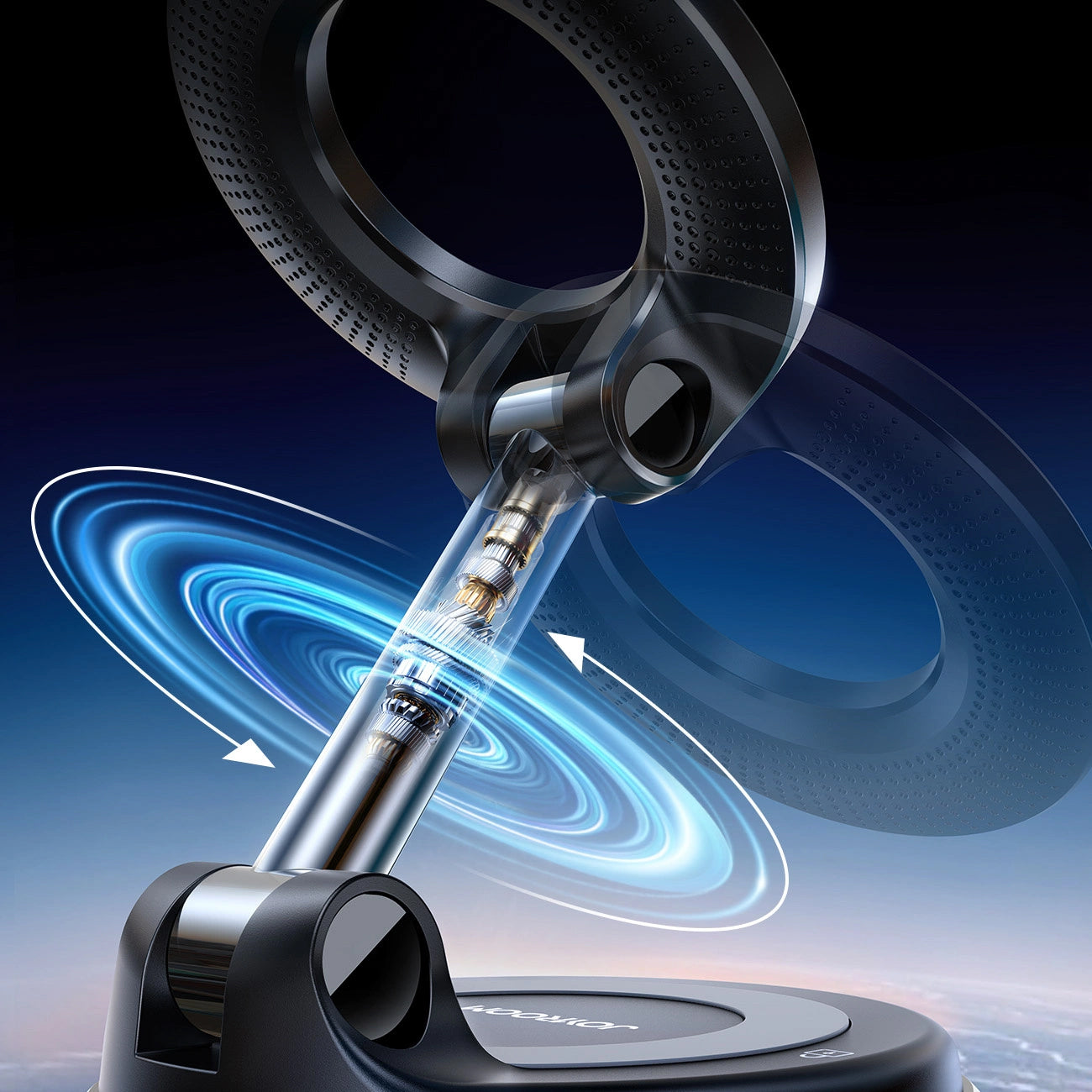 Magnetický držiak do auta Joyroom JR-ZS501, Univerzálny, Čierny