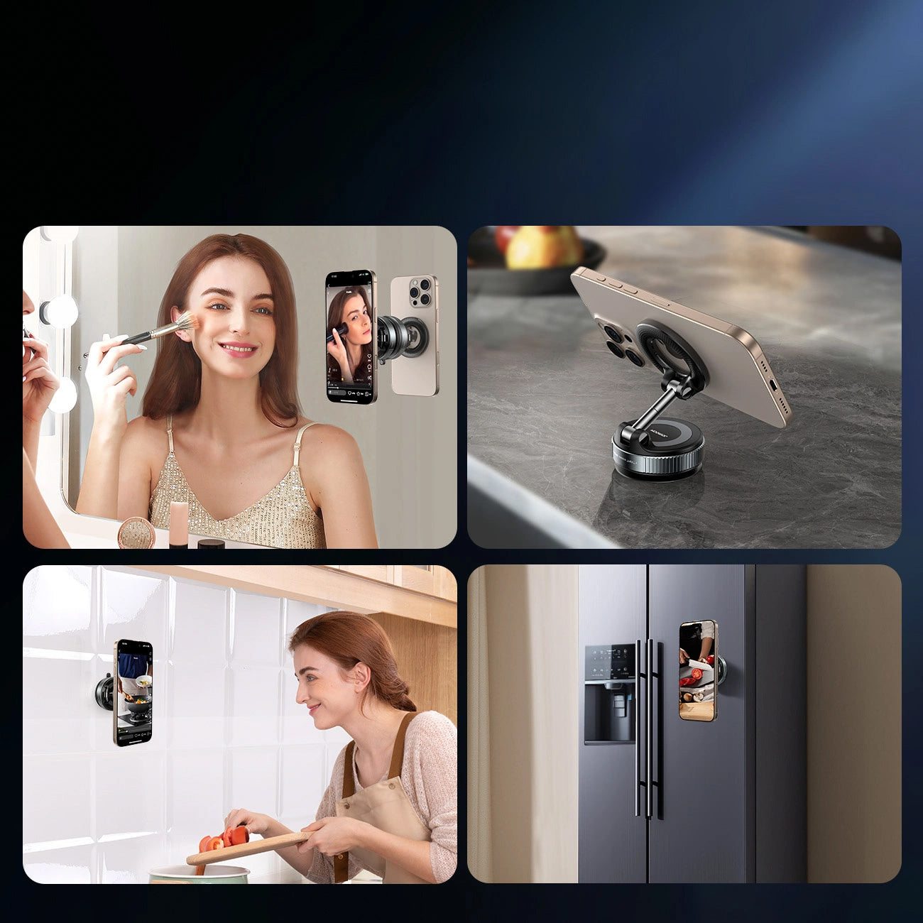 Magnetický držiak do auta Joyroom JR-ZS501, Univerzálny, Čierny