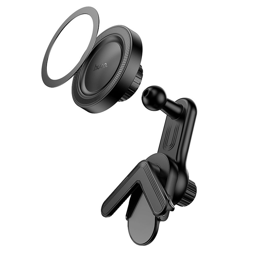 Magnetický držiak do auta MagSafe HOCO H57, Univerzálny, Čierny