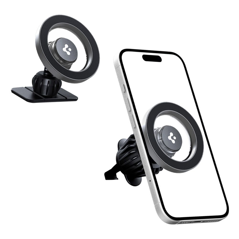 Spigen MFT13 Universal Magnetic Car Holder, Silver