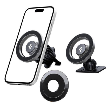 Spigen MFT13 Universal Magnetic Car Holder, Silver