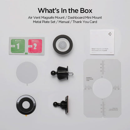 Magnetický Auto Držiak Spigen MFT13, Univerzálny, Čierny