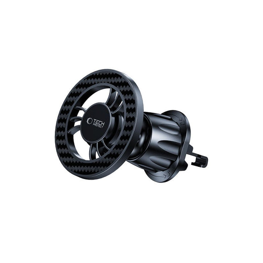 Magnetický držiak do auta Tech-Protect N56 Carbon Vent, Univerzálny, Čierny